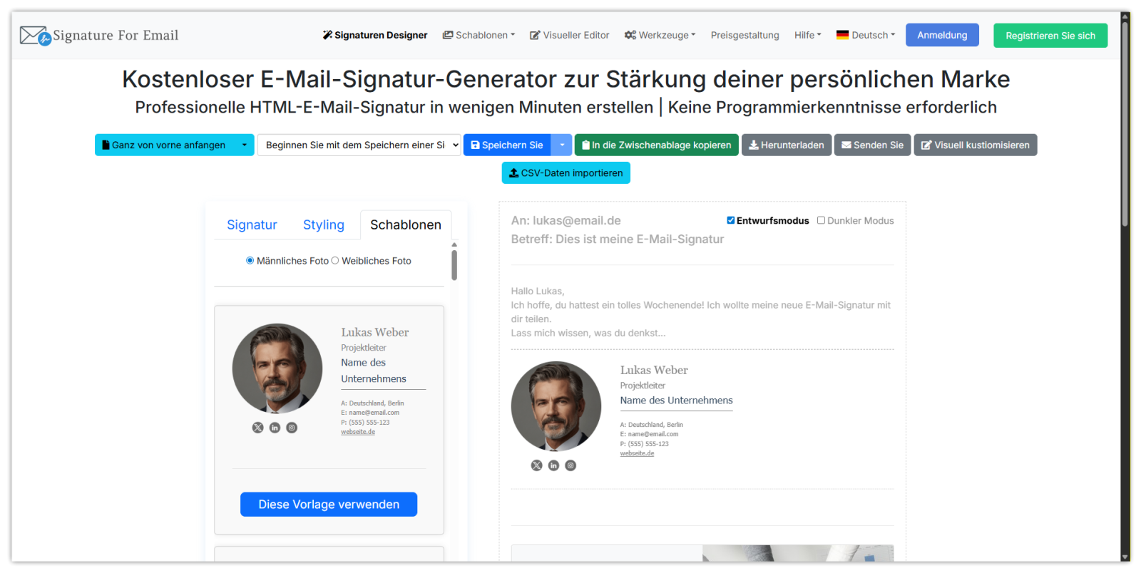 Vergleich der besten E-Mail-Signatur-Generatoren